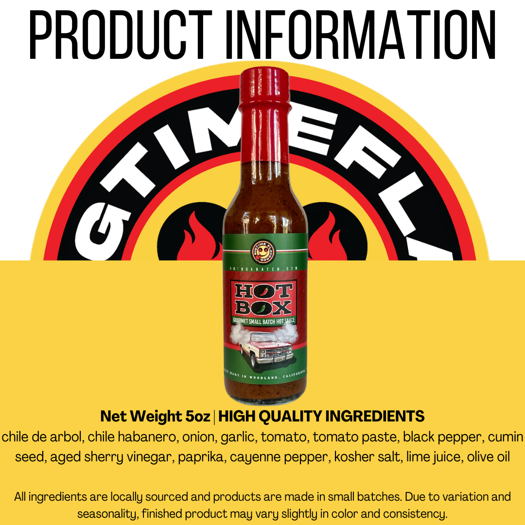 HotBox Gourmet Hot Sauce